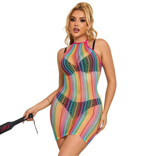 SUBBLIME - 952341 ROBE FILET LGBT TAILLE UNIQUE