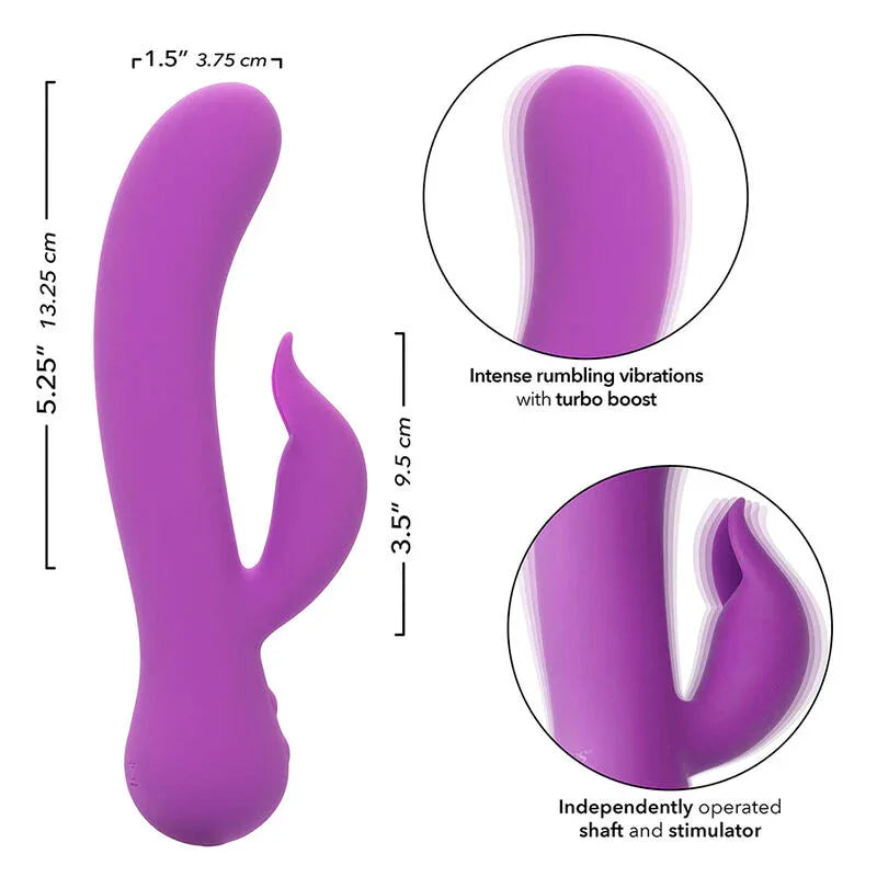 CALEXOTICS - FIRST TIME VIBRATEUR PLEASER RECHARGEABLE VIOLET - Incandessens