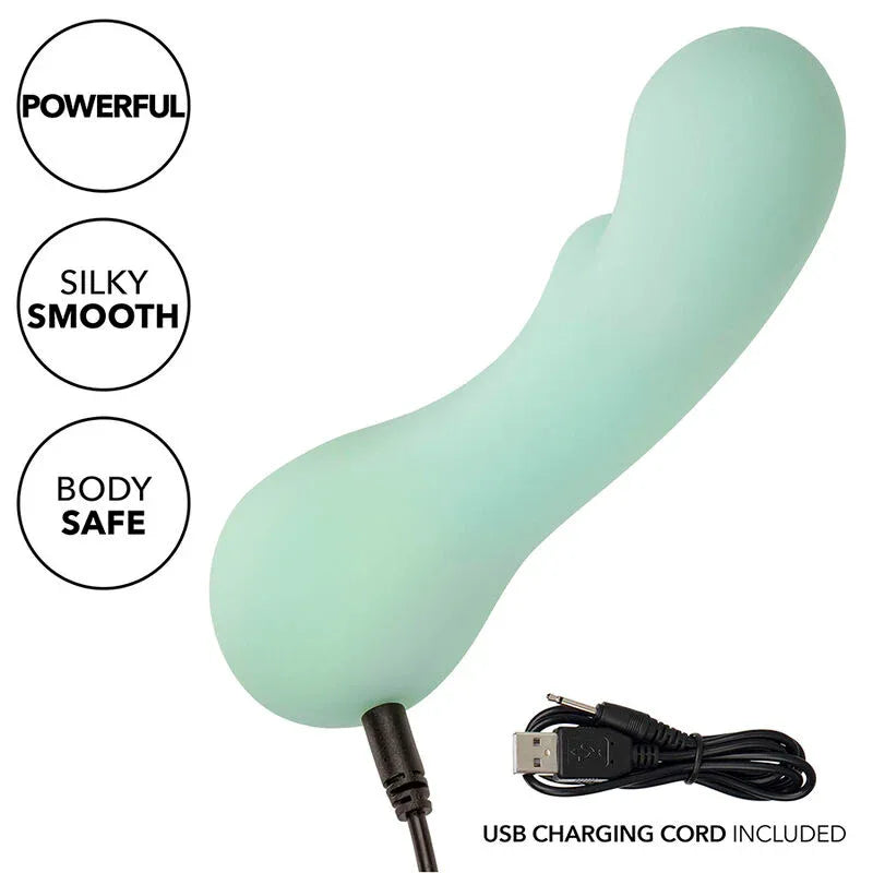CALEXOTICS - PACIFICA BORA BORA ESTIMULATEUR POINT G 10 VIBRATIONS AQUA - Incandessens