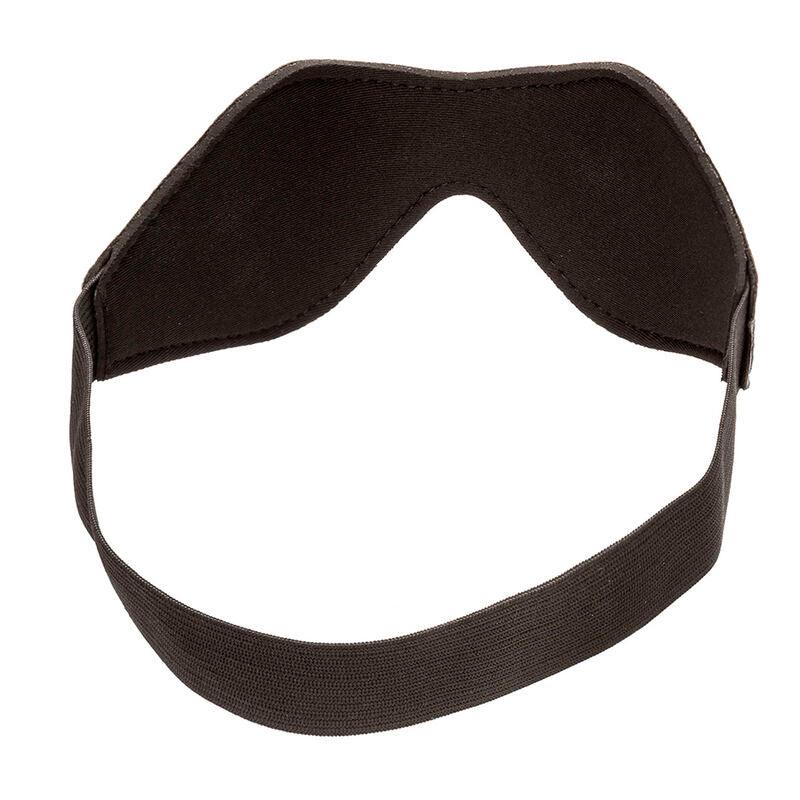 CALEXOTICS - NOCTURNAL MASQUE POUR LES YEUX EN CUIR PVC NOIR - Incandessens