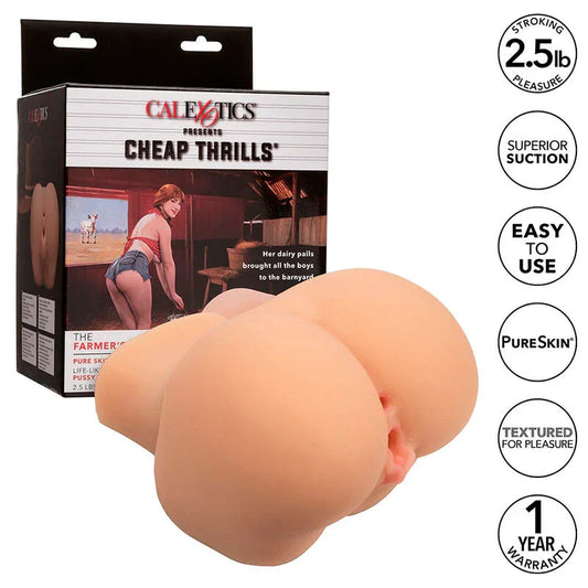 CALEXOTICS - LA FILLE DU FERMIER DOUBLE MASTURBATEUR RÉALISTE CHAIR - Incandessens