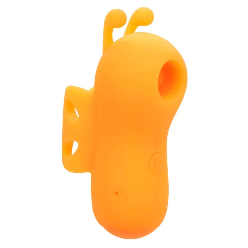 CALEXOTICS - NEON VIBES BUZZING VIBE LE STIMULATEUR DE DOIGTS 10 VIBRATIONS ORANGE - Incandessens