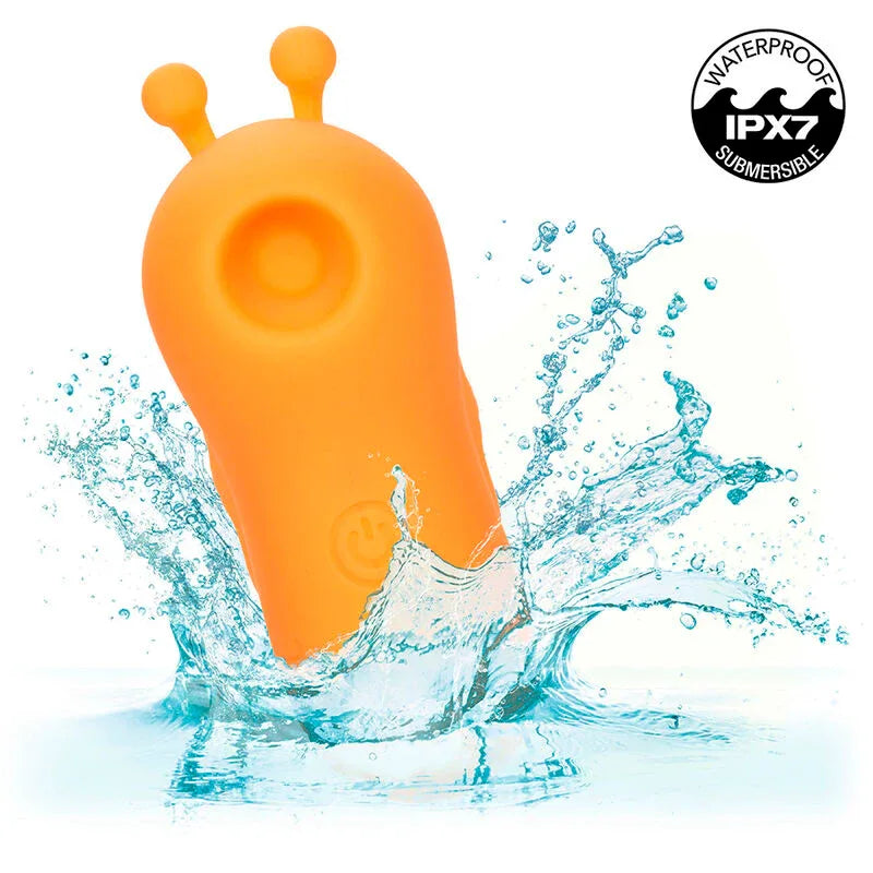 CALEXOTICS - NEON VIBES BUZZING VIBE LE STIMULATEUR DE DOIGTS 10 VIBRATIONS ORANGE - Incandessens