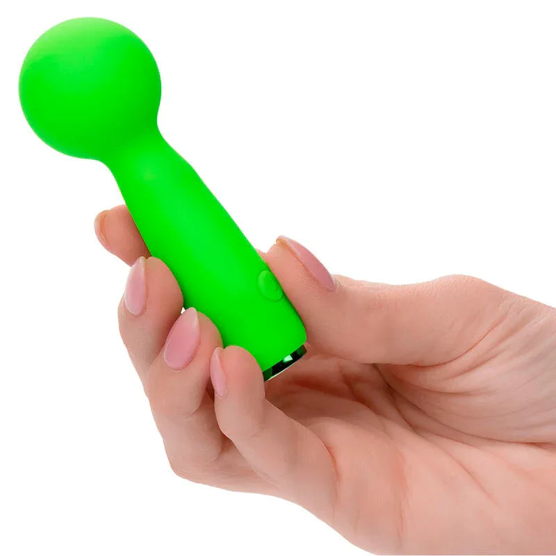 CALEXOTICS - NEON VIBES LE BUBBLY VIBE MINI MASSEUR 10 VIBRATIONS VERT - Incandessens