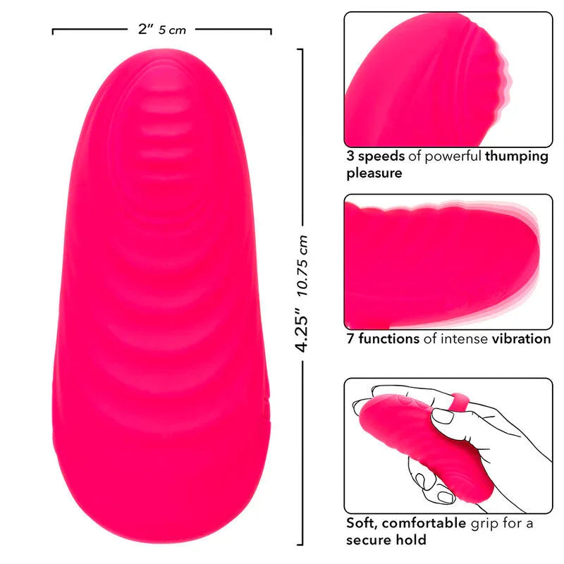 CALEXOTICS - ENVY MASSEUR À BILLE PORTABLE 7 VIBRATIONS ROSE - Incandessens