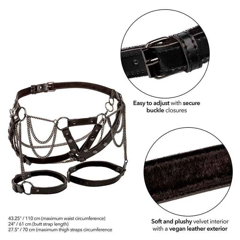 CALEXOTICS - EUPHORIA HARNAIS DE CUISSE MULTICHAÎNES PREMIUM - Incandessens