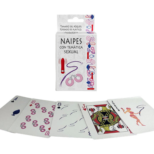 KHEPER GAMES - JEU DE 54 CARTES À THÈME SEXUEL ADULTE - STRIP POKER & JEUX ÉROTIQUES