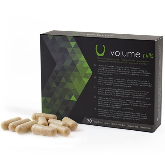 U-VOLUME PILLS – COMPLÉMENT ALIMENTAIRE POUR LA QUALITÉ DU SPERME ET LA LIBIDO MASCULINE