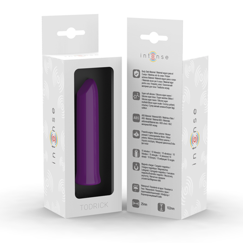 INTENSE TODRICK STIMULATEUR CLITORIDIEN DE VOYAGE RECHARGEABLE USB WATERPROOF