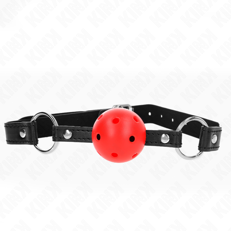 KINK - BAILLON DUR ROUGE 4,5 CM GAG MODELE 1 63,5 X 2 CM