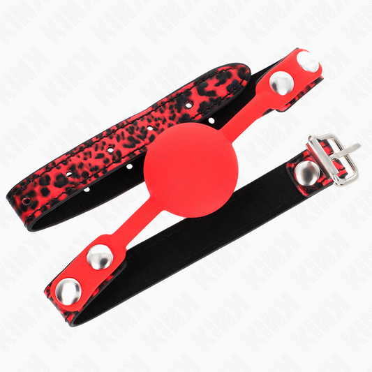 KINK - BAILLON EN SILICONE 4 CM GAG MODÈLE 2