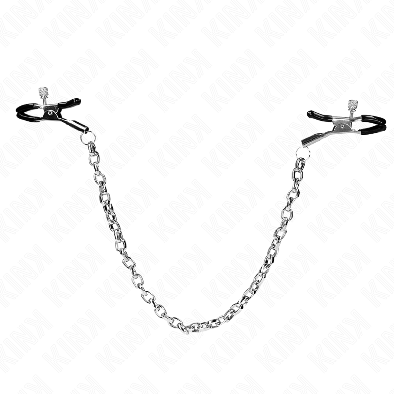 KINK - PINCES À TETONS CHAÎNE ÉPAISSE 30 CM