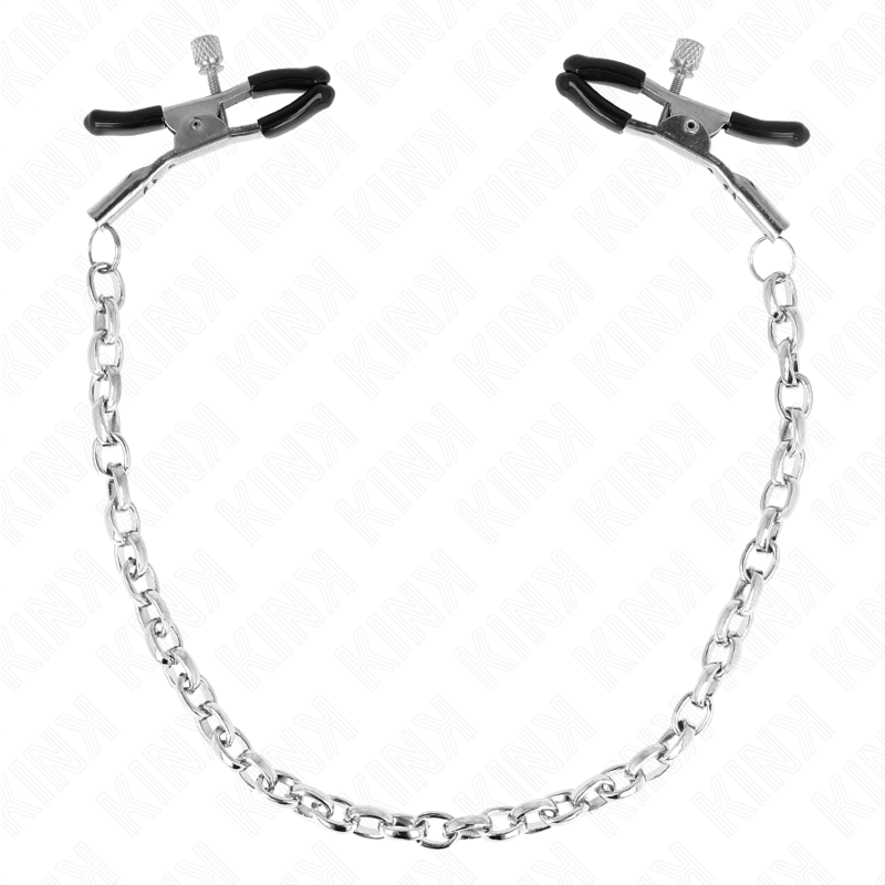 KINK - PINCES À TETONS CHAÎNE ÉPAISSE 30 CM