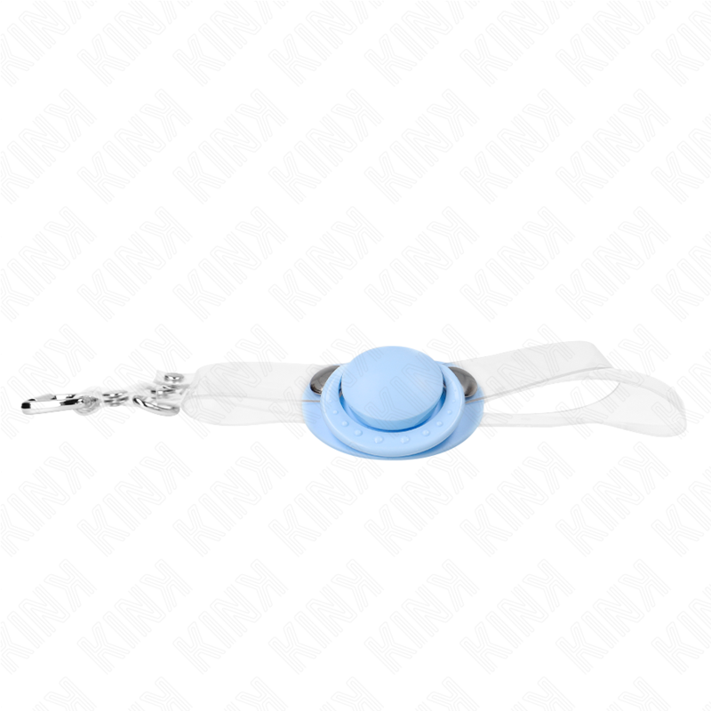 KINK - BAILLON FORME DE SUCETTE BLEU CLAIR 5,5 x 4 CM AJUSTABLE 43-60 CM