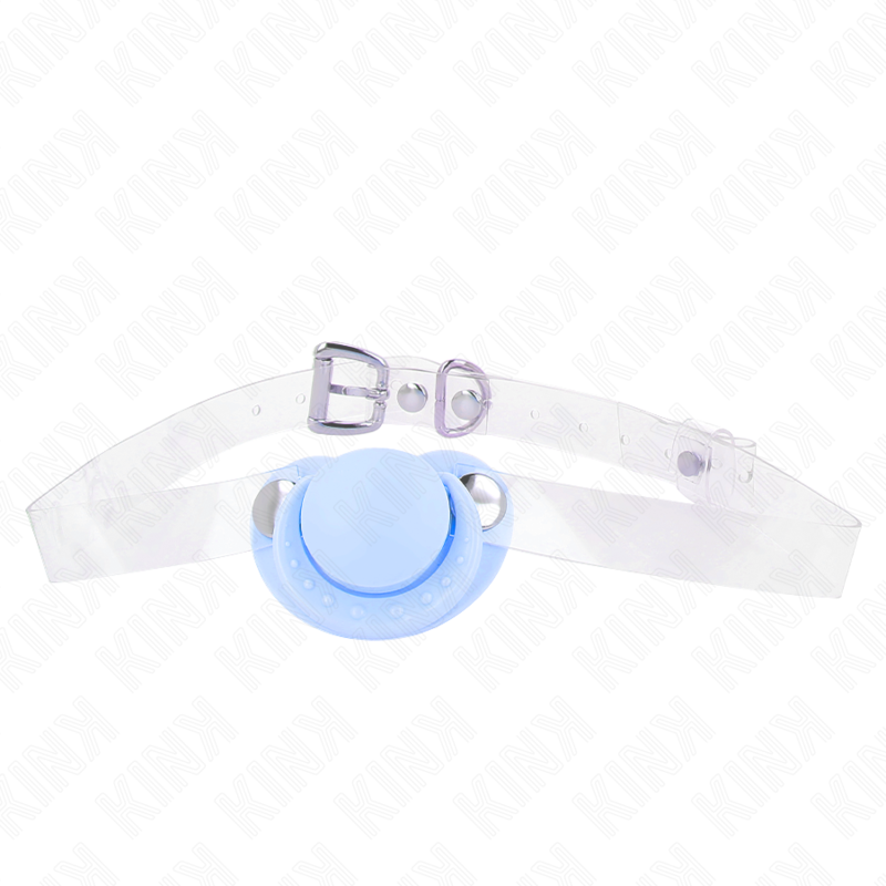 KINK - BAILLON FORME DE SUCETTE BLEU CLAIR 5,5 x 4 CM AJUSTABLE 43-60 CM