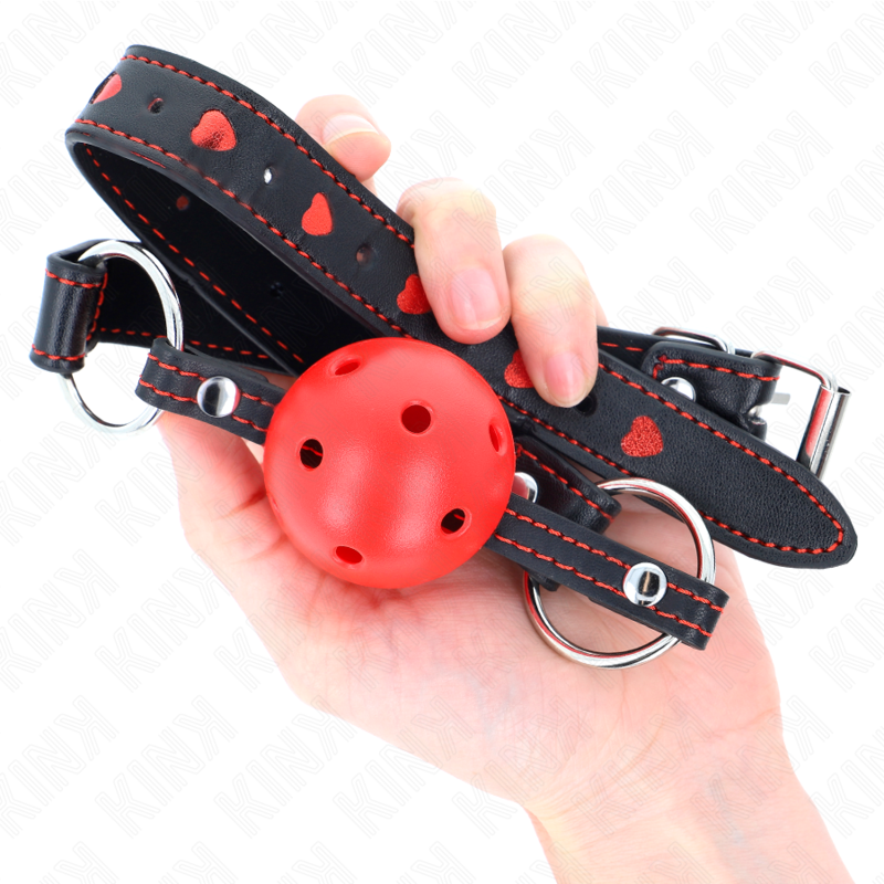 KINK - BAILLON CREUX DUR ROUGE MODÈLE 2 65 x 2,5 CM