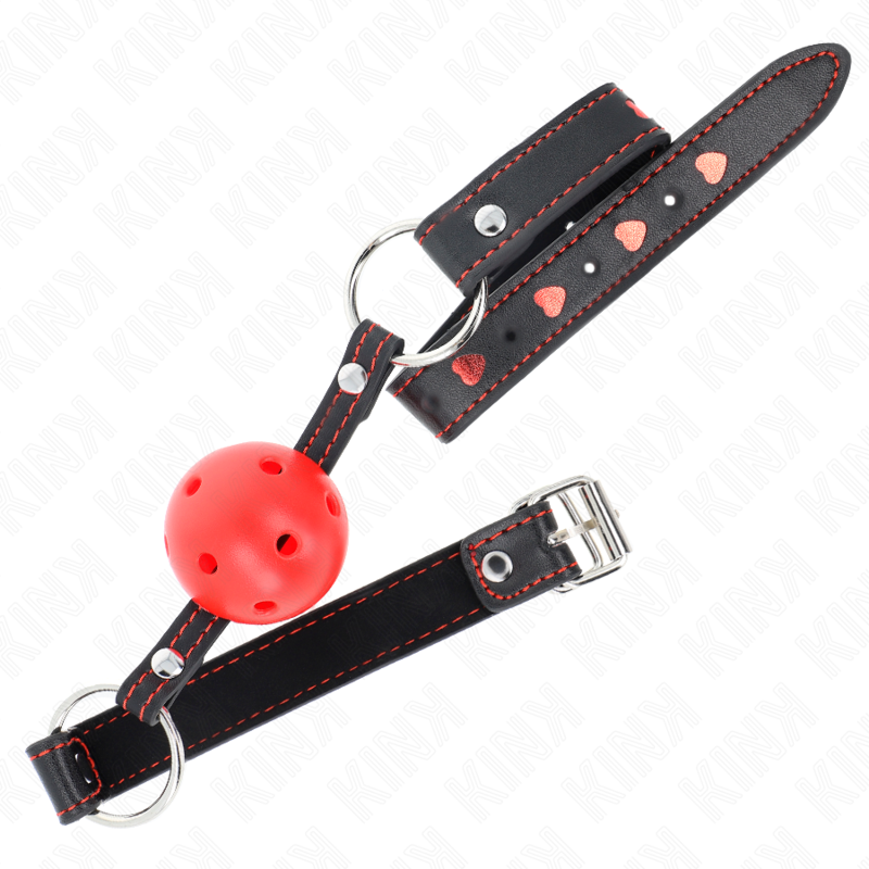KINK - BAILLON CREUX DUR ROUGE MODÈLE 2 65 x 2,5 CM