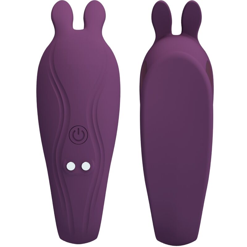 PRETTY LOVE - STIMULATEUR SHEY CONNECTÉ APP LONGUE DISTANCE 10 VIBRATIONS 10 MODES TACTILES DOUBLE STIMULATION