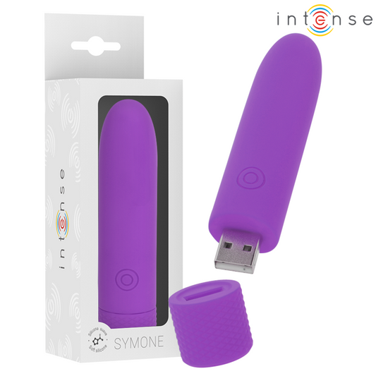 INTENSE - SYMONE MINI VIBRO DE VOYAGE USB 8 VIBRATIONS