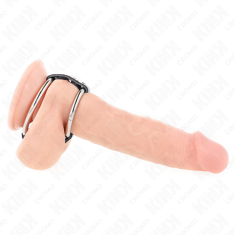 KINK - COCKRING DOUBLE ANNEAU EN MÉTAL