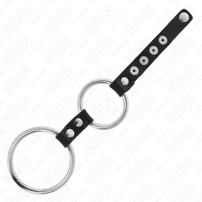 KINK - COCKRING DOUBLE ANNEAU EN MÉTAL