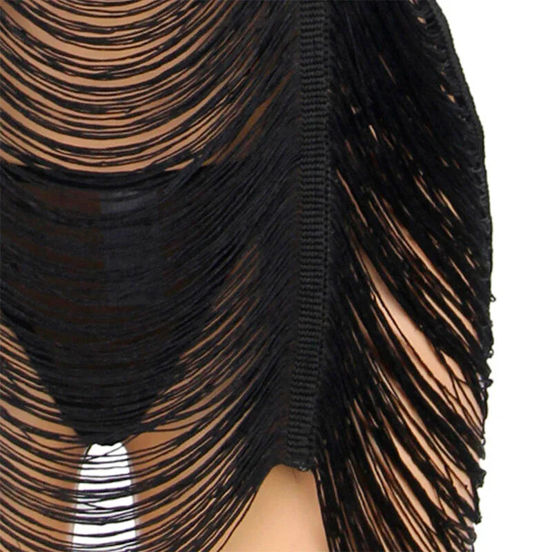 SUBBLIME - 954239 ROBE À BRETELLES + STRING NOIR L/XL - Incandessens