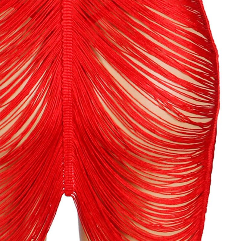 ROBE À BRETELLES ROUGE AVEC STRING SUBBLIME L/XL