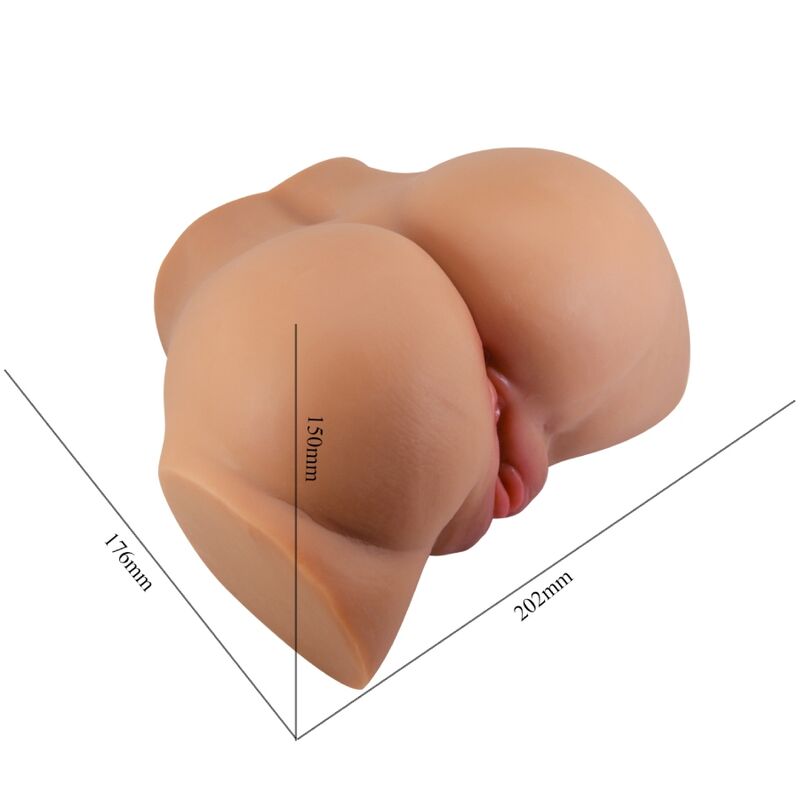 CRAZY BULL – EMILIA ASS VIBRANT AVEC VAGIN, ANUS RÉALISTES ET TÉLÉCOMMANDE