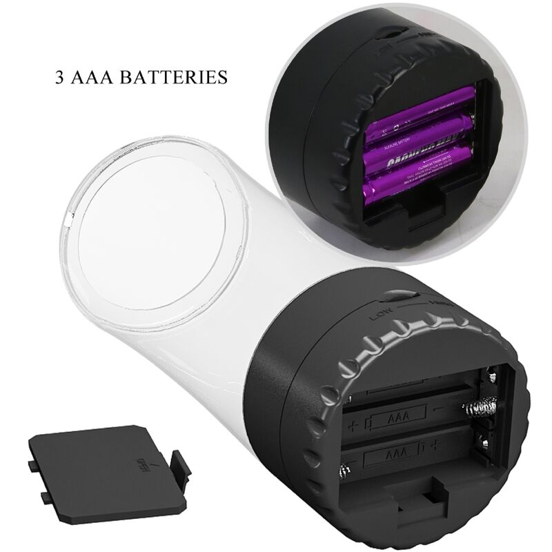 PRETTY LOVE - MASTURBATEUR HOMME TAMARA VIBRANT MULTI-VITESSES NOIR