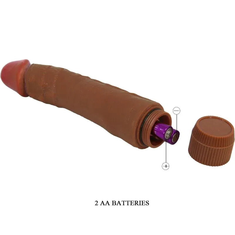 BAILE - VIBRATEUR RÉALISTE DYBBUK 24 CM MULÂTRE - Incandessens