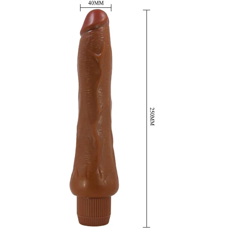 BAILE - VIBRATEUR RÉALISTE DRYADE 25 CM MULÂTRE - Incandessens