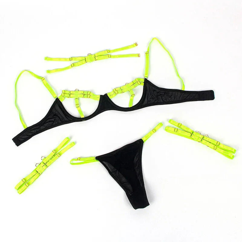 SUBBLIME - 955281 ENSEMBLE SEXY FLUO L/XL - Incandessens