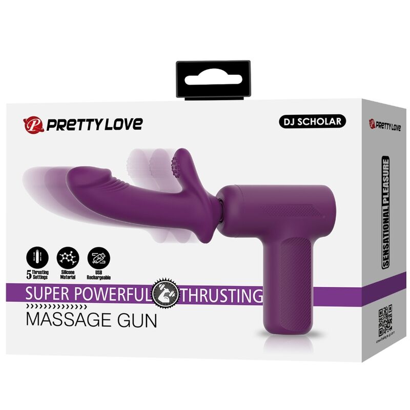 PRETTY LOVE - PISTOLET DE MASSAGE VA ET VIENT DJ SCHOLAR