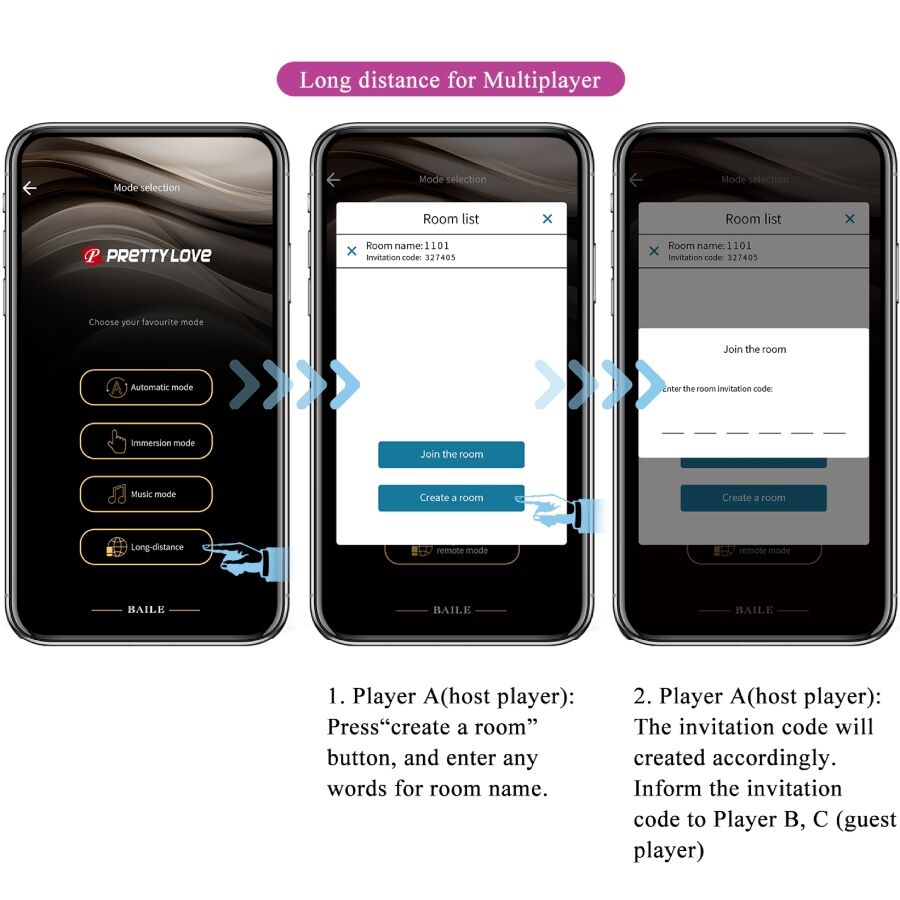 PRETTY LOVE - OEUF VIBRANT CONTRÔLE PAR APPLICATION LEVIATHAN VIOLET