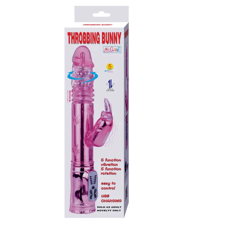 BAILE - ROTATEUR RAMPANT ROSE THROBBING BUNNY - Incandessens