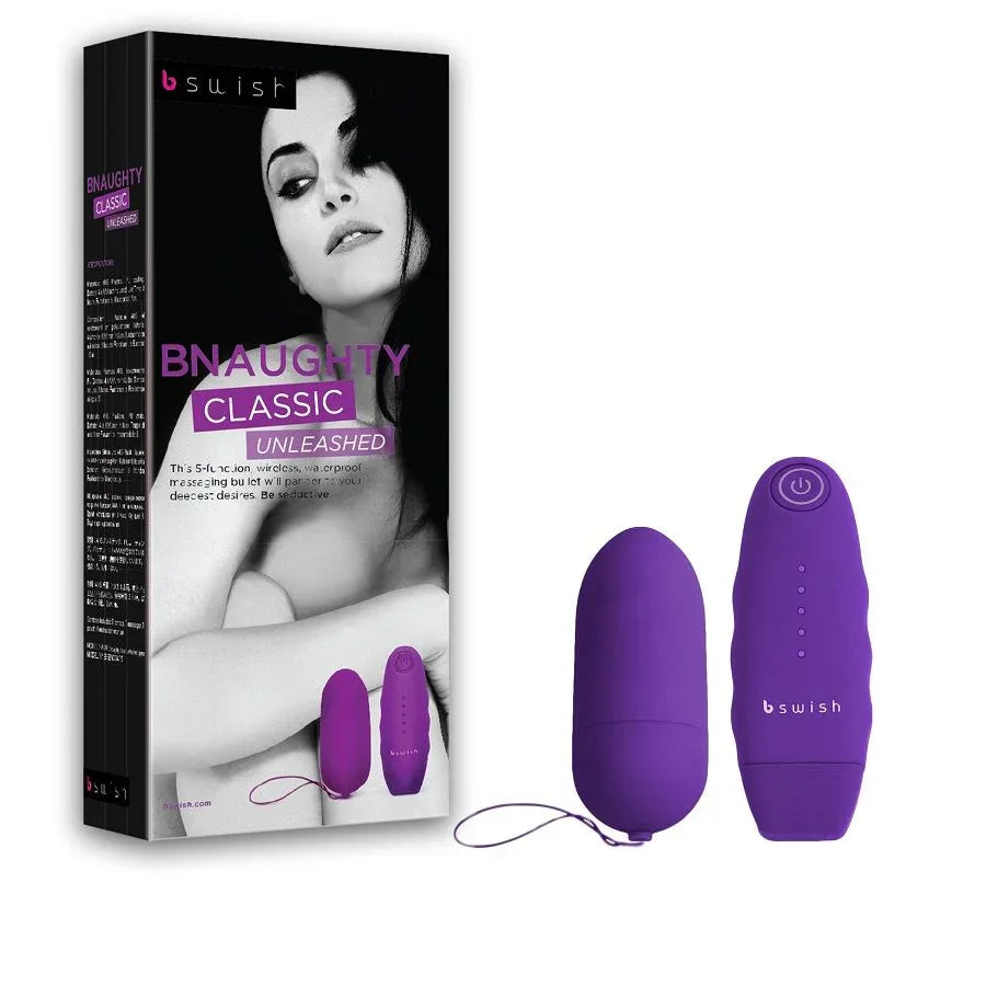 B SWISH - TÉLÉCOMMANDE BNAUGHTY UNLEASHED CLASSIC LILAS - Incandessens