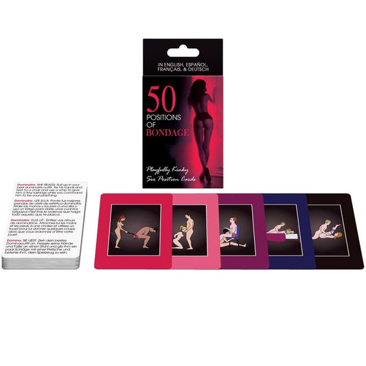 KHEPER GAMES - 50 CARTES POSITIONS BONDAGE JEU ÉROTIQUE COUPLE - XBIZ AWARD 2015