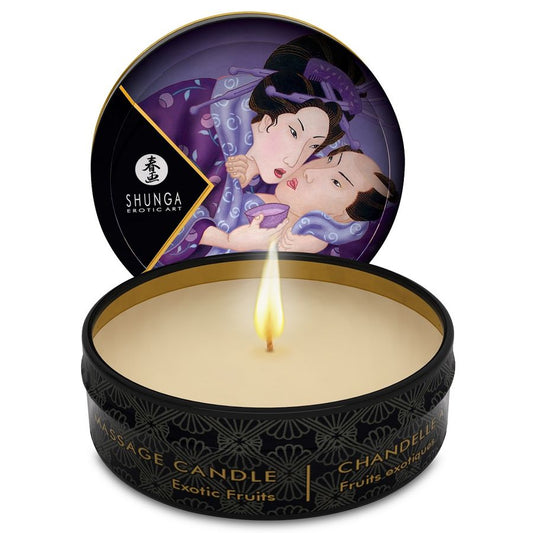 SHUNGA - BOUGIE DE MASSAGE FRUITS EXOTIQUES 30 ML