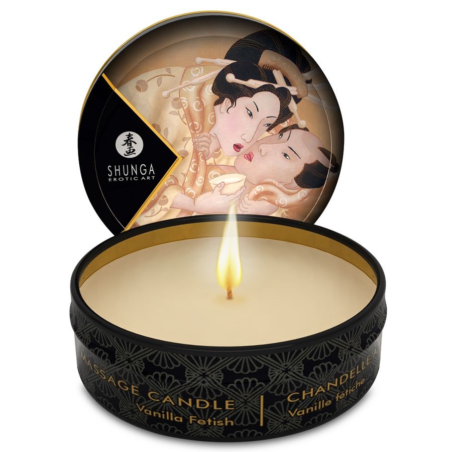 SHUNGA - BOUGIE DE MASSAGE VANILLE 30 ML