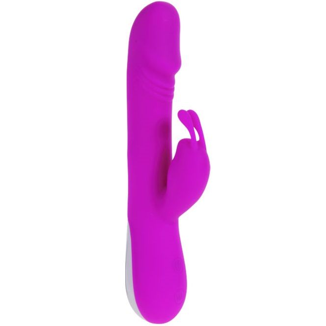 PRETTY LOVE - VIBRATEUR ROBERT AVEC STIMULATEUR DE CLITORIS
