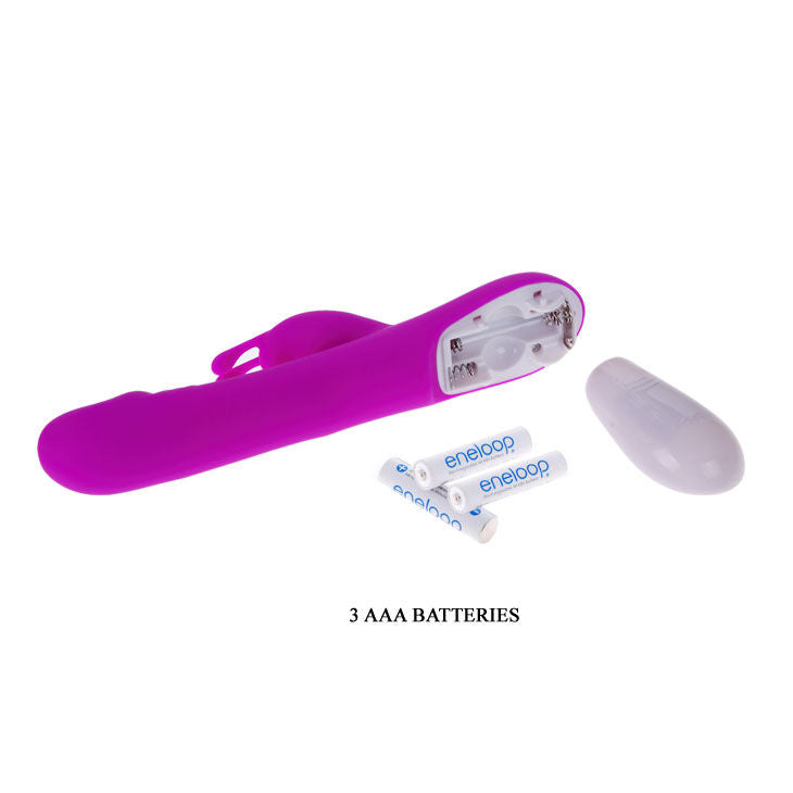 PRETTY LOVE - VIBRATEUR ROBERT AVEC STIMULATEUR DE CLITORIS