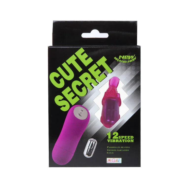 BAILE - VIBRATEUR CUTE SECRET BUNNY 12 VITESSES - Incandessens