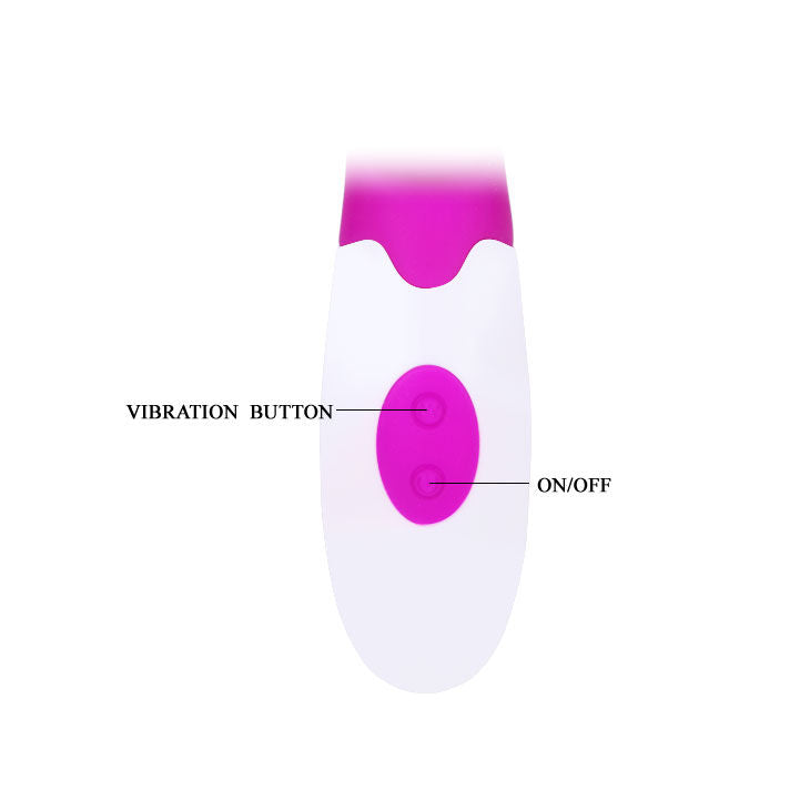 PRETTY LOVE - VIBROMASSEUR ALVIS AVEC STIMULATEUR DE CLITORIS