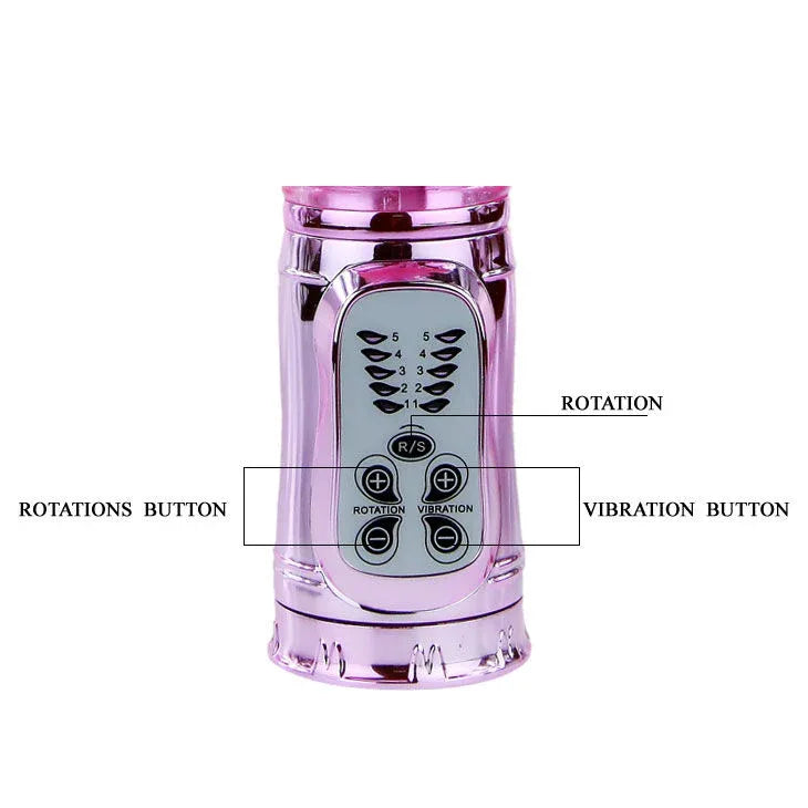 BAILE - ROTATEUR RAMPANT ROSE THROBBING BUNNY - Incandessens