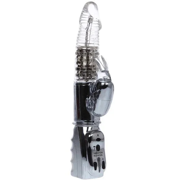 BAILE - ROTATEUR TRANSPARENT MISSILE AMOUR 26.5 CM - Incandessens
