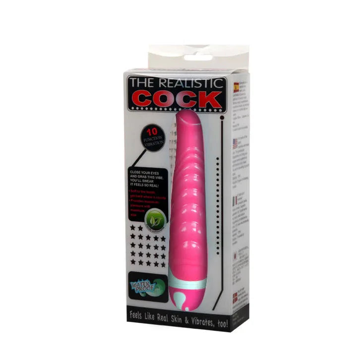BAILE - VIBROMASSEUR RÉALISTE LILAS G-SPOT 21.8 CM - Incandessens