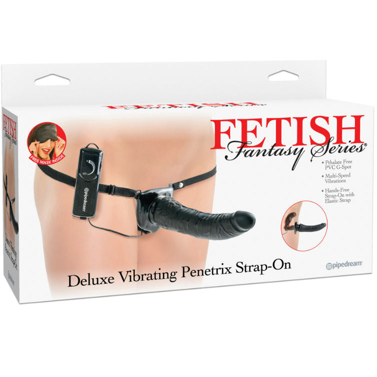 FETISH FANTASY SERIES - GODE CEINTURE DELUXE VIBRANT PENETRIS STRAP-ON