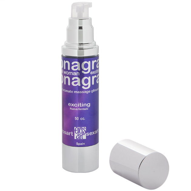 EROS-ART - GEL REHAUSSEUR D'ORGASME FEMME IMPRIMÉ SOIR SON 50 CC