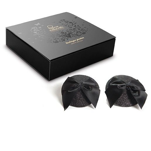 BIJOUX - CACHE TETONS BURLESQUE BRILLANT AVEC NUD