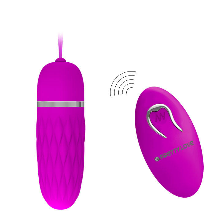 PRETTY LOVE - OEUF VIBRANT DAWN SILICONE 12 MODES TÉLÉCOMMANDE LILAS